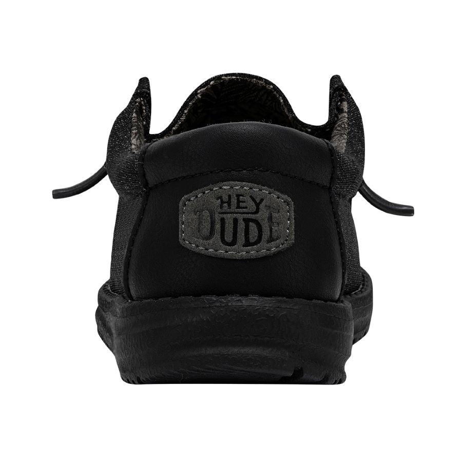Kids Wally Youth Basic - Black | HEYDUDE