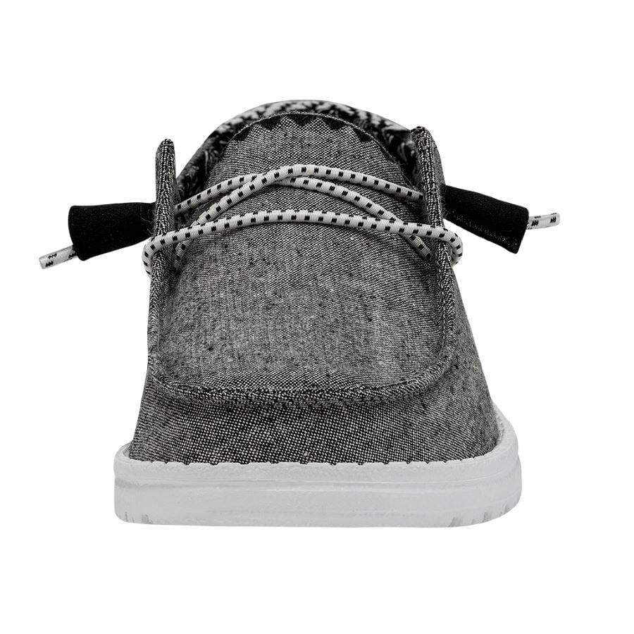 Women Wendy Chambray Woven - Onyx | HEYDUDE