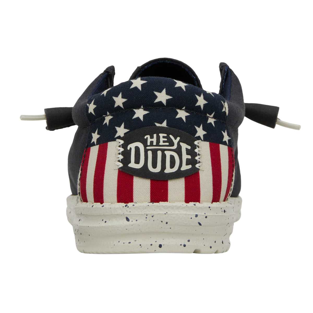 Kids Wally Toddler Americana - Navy/White | HEYDUDE