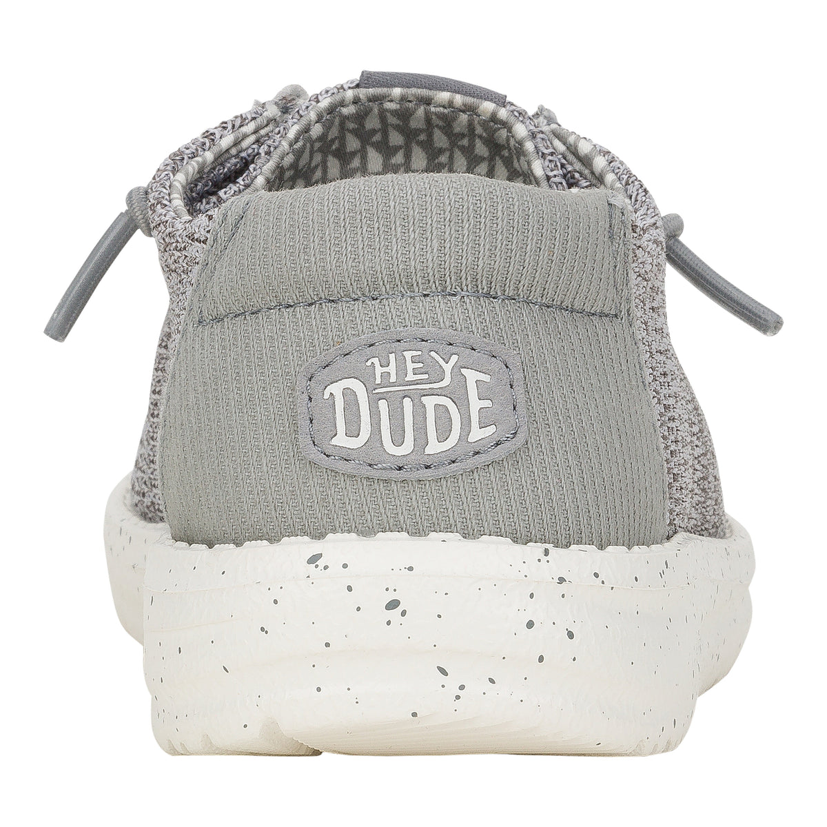 Kids Wally Youth Stretch Mesh - Grey | HEYDUDE