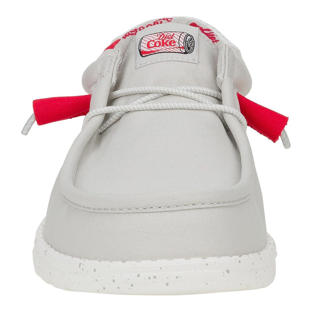 Men Wally Diet Coke - True Grey/Red | HEYDUDE