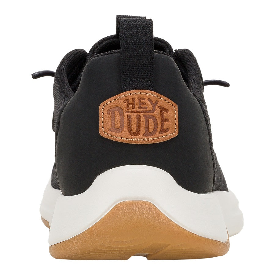 Men Wally Drift Mesh - Black/White | HEYDUDE