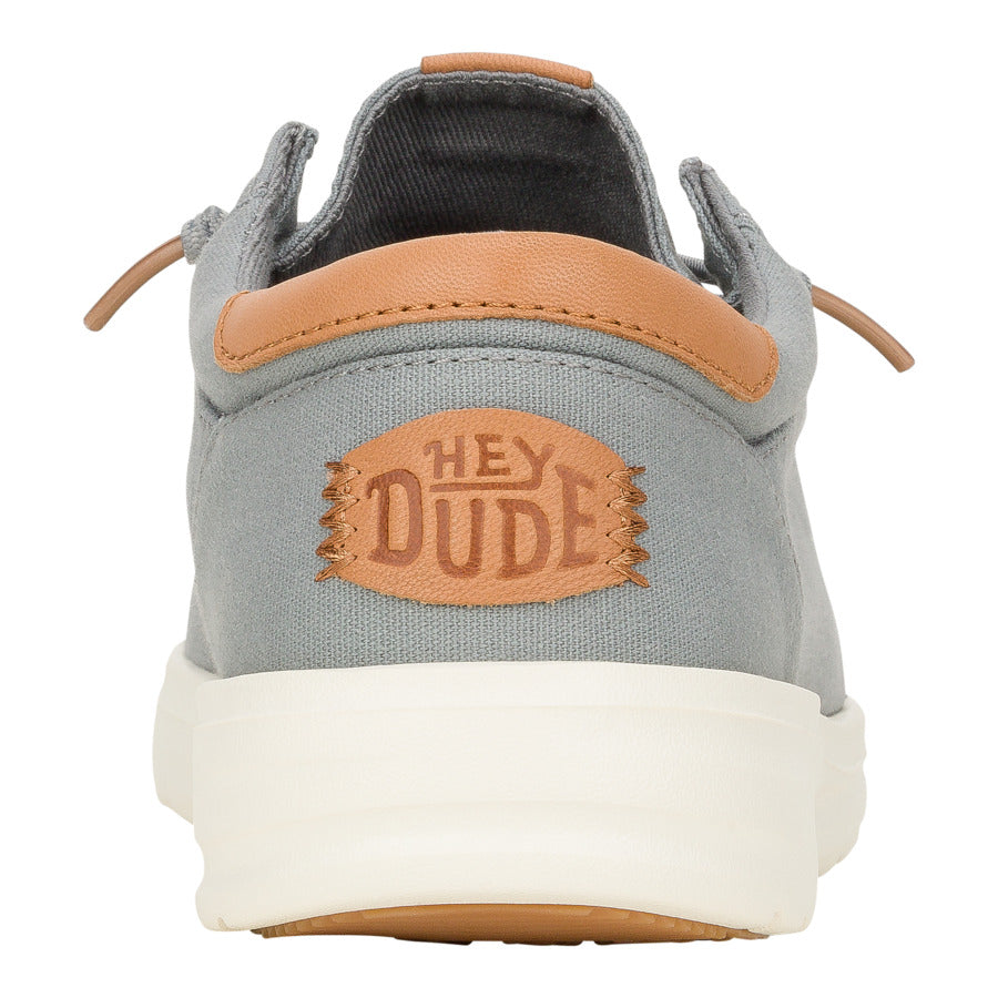 Men Paul Canvas - Monument Grey | HEYDUDE