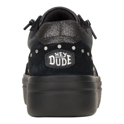 Women Hudson Lift Luxe - Black/Black | HEYDUDE