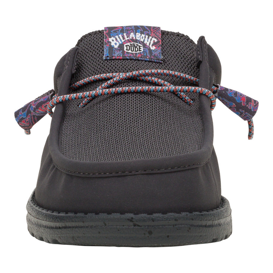 Men Wally Slip Billabong - Black/Multi | HEYDUDE