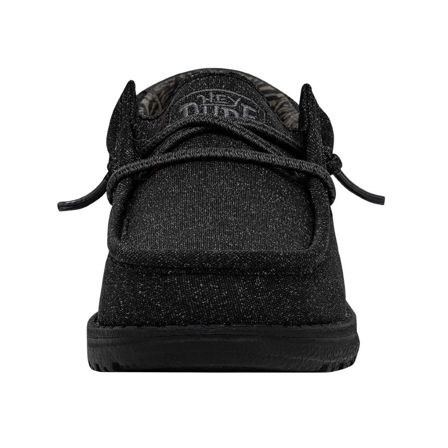 Kids Wally Youth Basic - Black | HEYDUDE