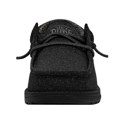 Kids Wally Youth Basic - Black | HEYDUDE