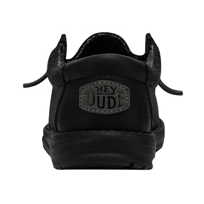 Kids Wally Youth Basic - Black | HEYDUDE