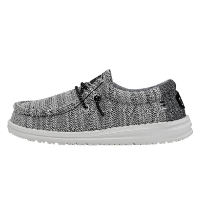 Kids Wally Youth Stretch - Yin and Yang | HEYDUDE