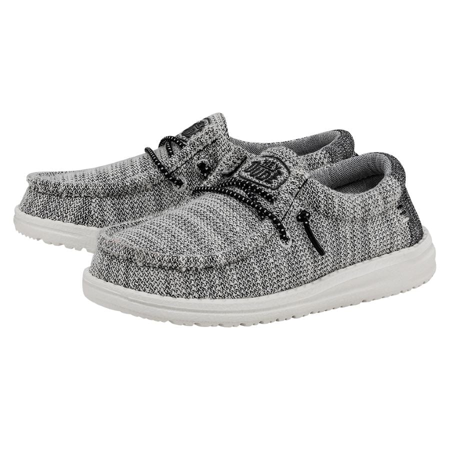 Kids Wally Youth Stretch - Yin and Yang | HEYDUDE