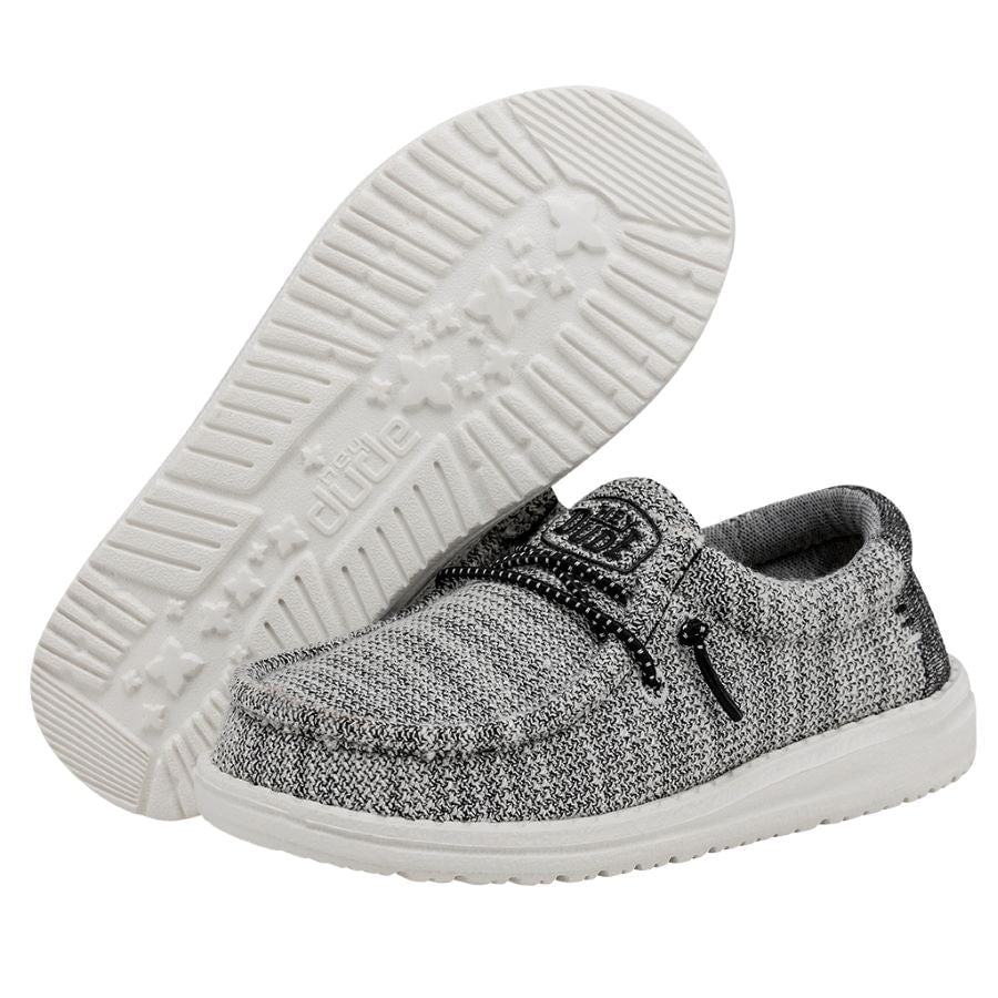 Kids Wally Youth Stretch - Yin and Yang | HEYDUDE