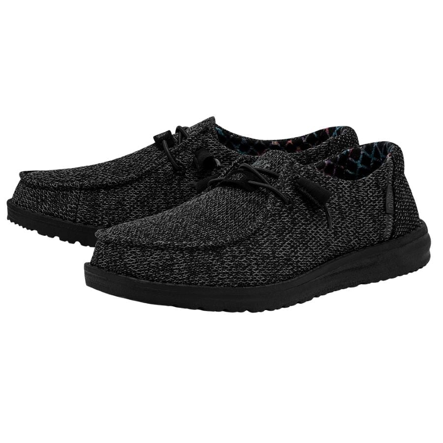 Women Wendy Sox Micro - Total Black | HEYDUDE