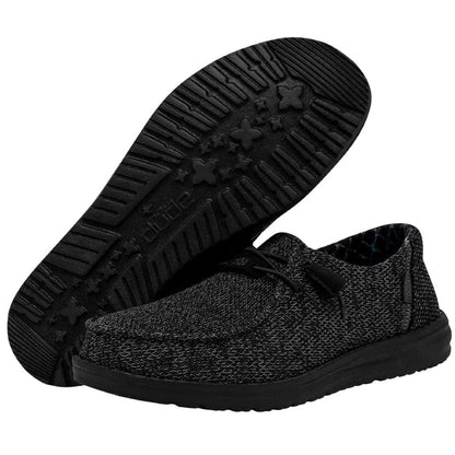 Women Wendy Sox Micro - Total Black | HEYDUDE