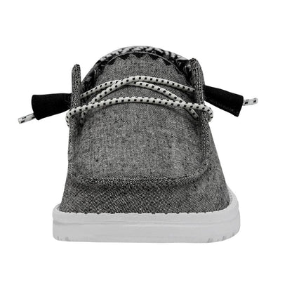 Women Wendy Chambray Woven - Onyx | HEYDUDE