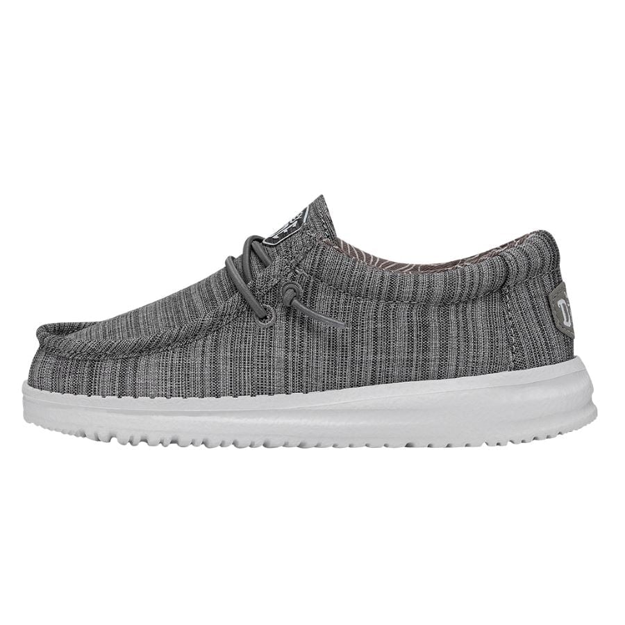 Kids Wally Toddler Blend Linen - Stone | HEYDUDE