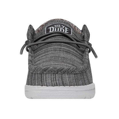 Kids Wally Toddler Blend Linen - Stone | HEYDUDE