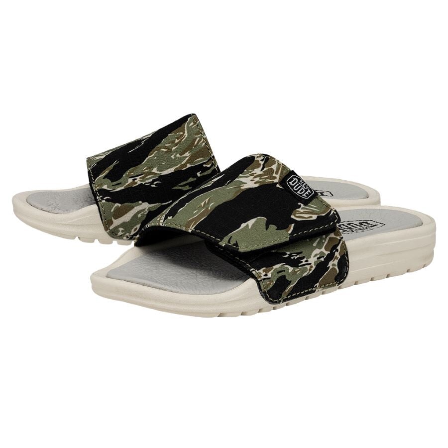 Kids Phoenix Youth Camo - Tiger Stripe | HEYDUDE