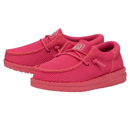 Kids Wally Toddler Funk Mono - Electric Pink | HEYDUDE