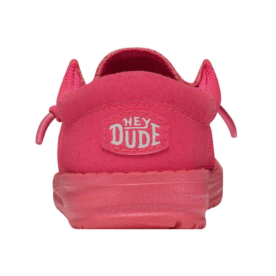 Kids Wally Toddler Funk Mono - Electric Pink | HEYDUDE