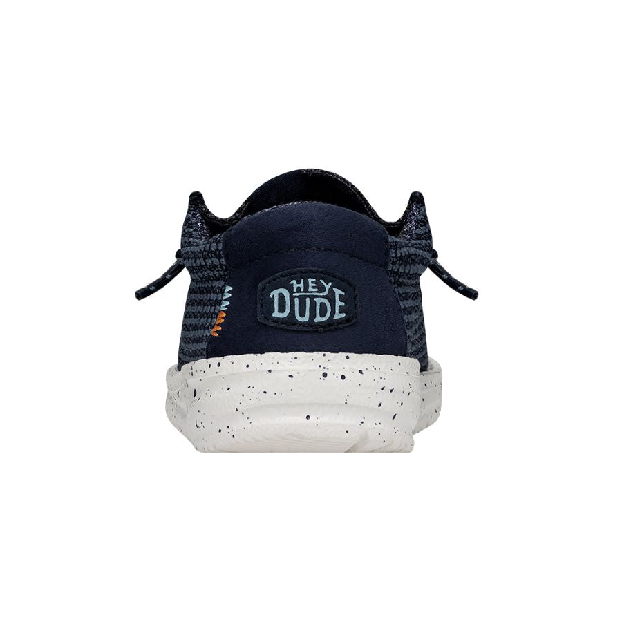 Kids Wally Toddler Sport Mesh - Navy | HEYDUDE