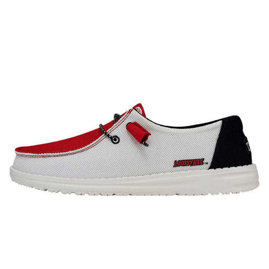 Women Wendy Louisville Cardinals - Louisville Red/White | HEYDUDE