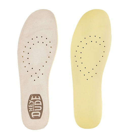 Women Men's Micro Suede Insoles - Tan | HEYDUDE