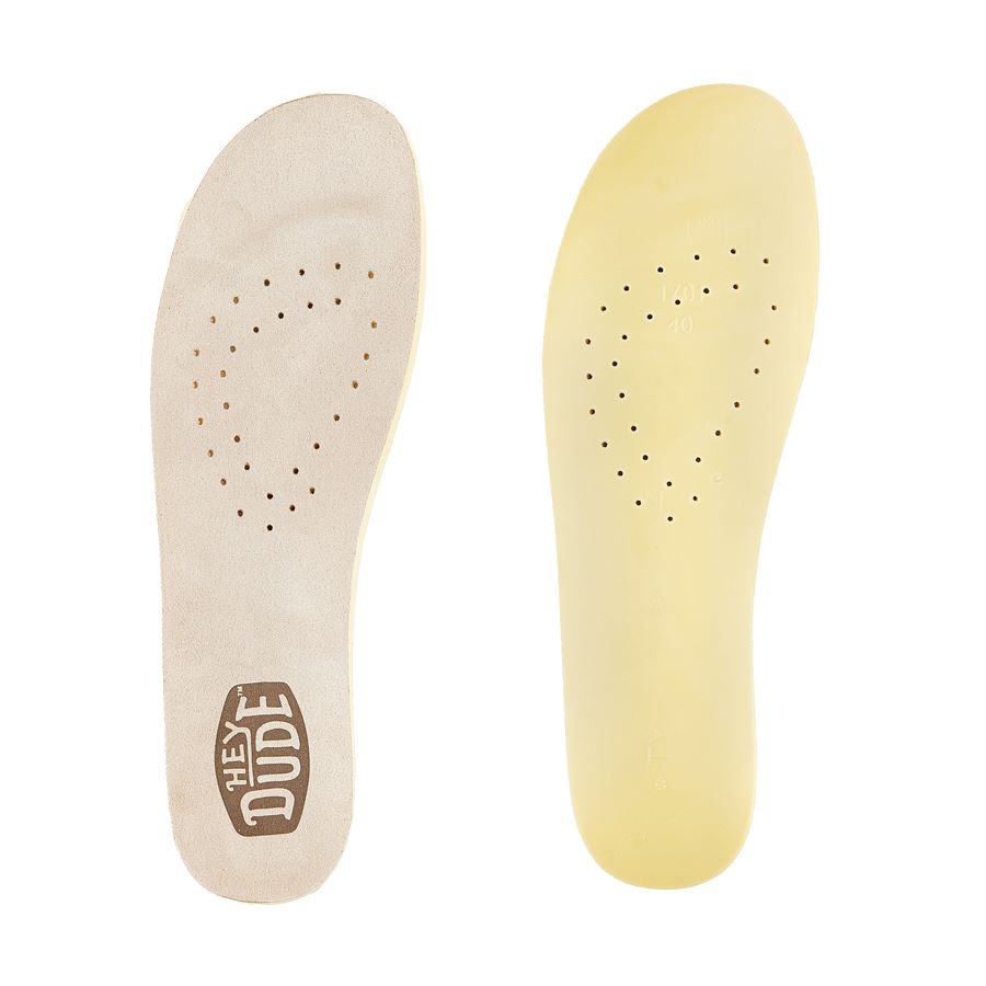 Women Women's Micro Suede Insoles - Tan | HEYDUDE