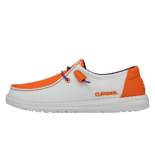Women Wendy Clemson - Clemson Orange/White | HEYDUDE