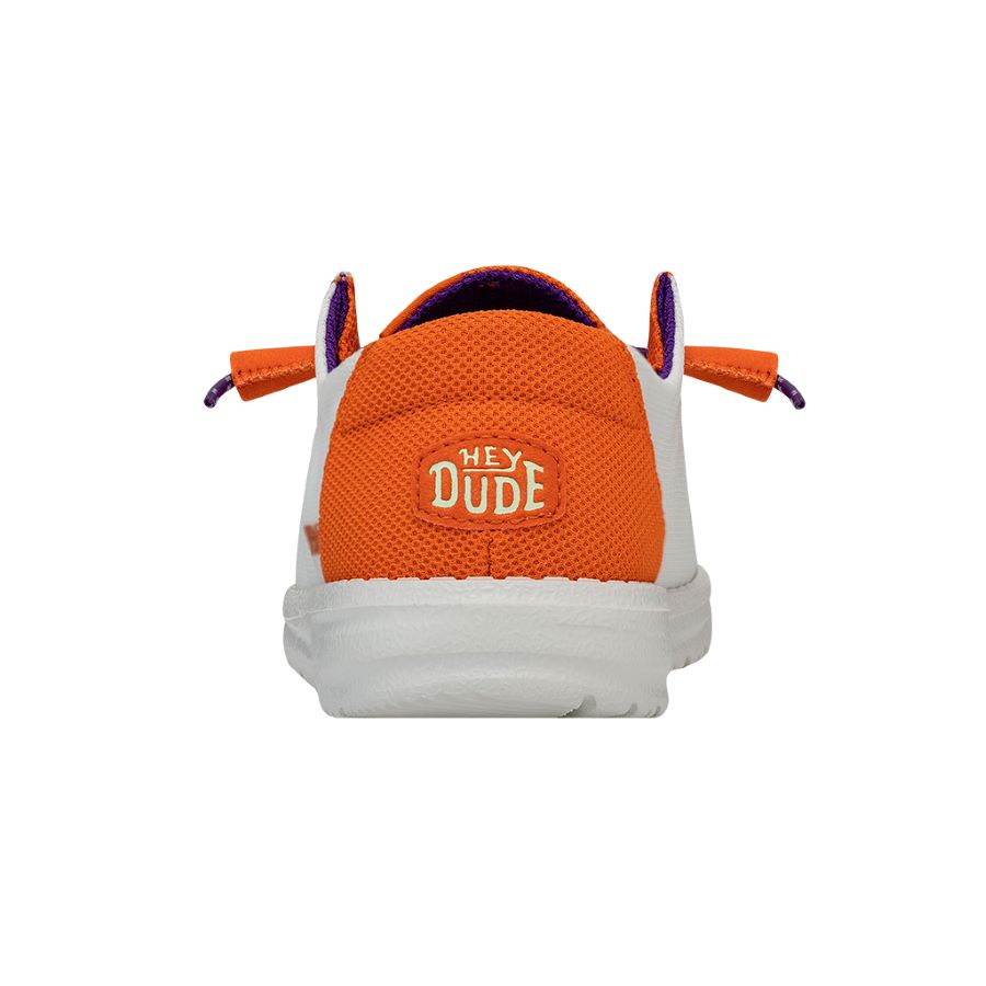 Women Wendy Clemson - Clemson Orange/White | HEYDUDE