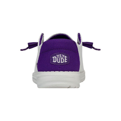 Women Wendy TCU - TCU Purple/White | HEYDUDE