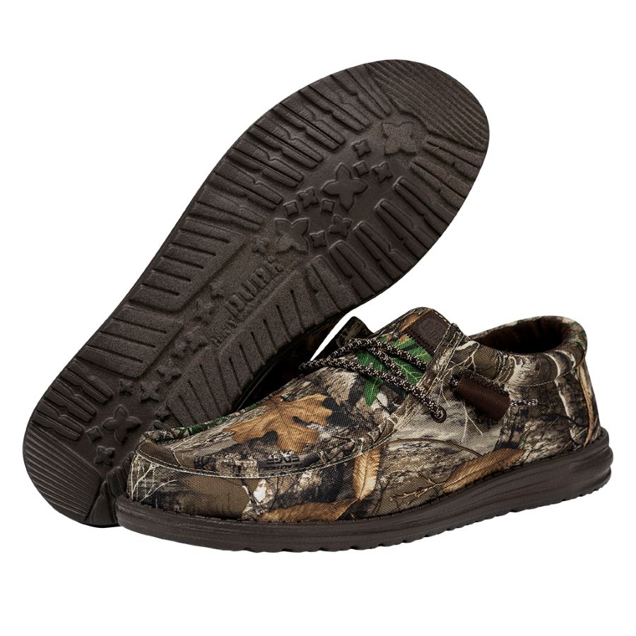 Men Wally Realtree Edge® - Brown/Natural | HEYDUDE