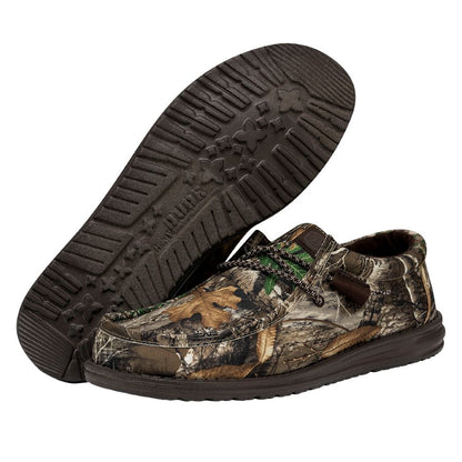 Men Wally Realtree Edge® - Brown/Natural | HEYDUDE