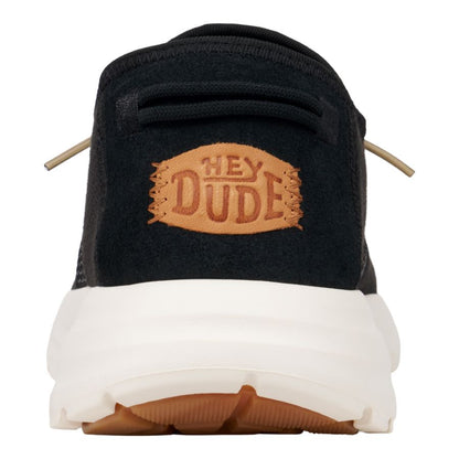 Men Sirocco Neutrals - Black/White | HEYDUDE
