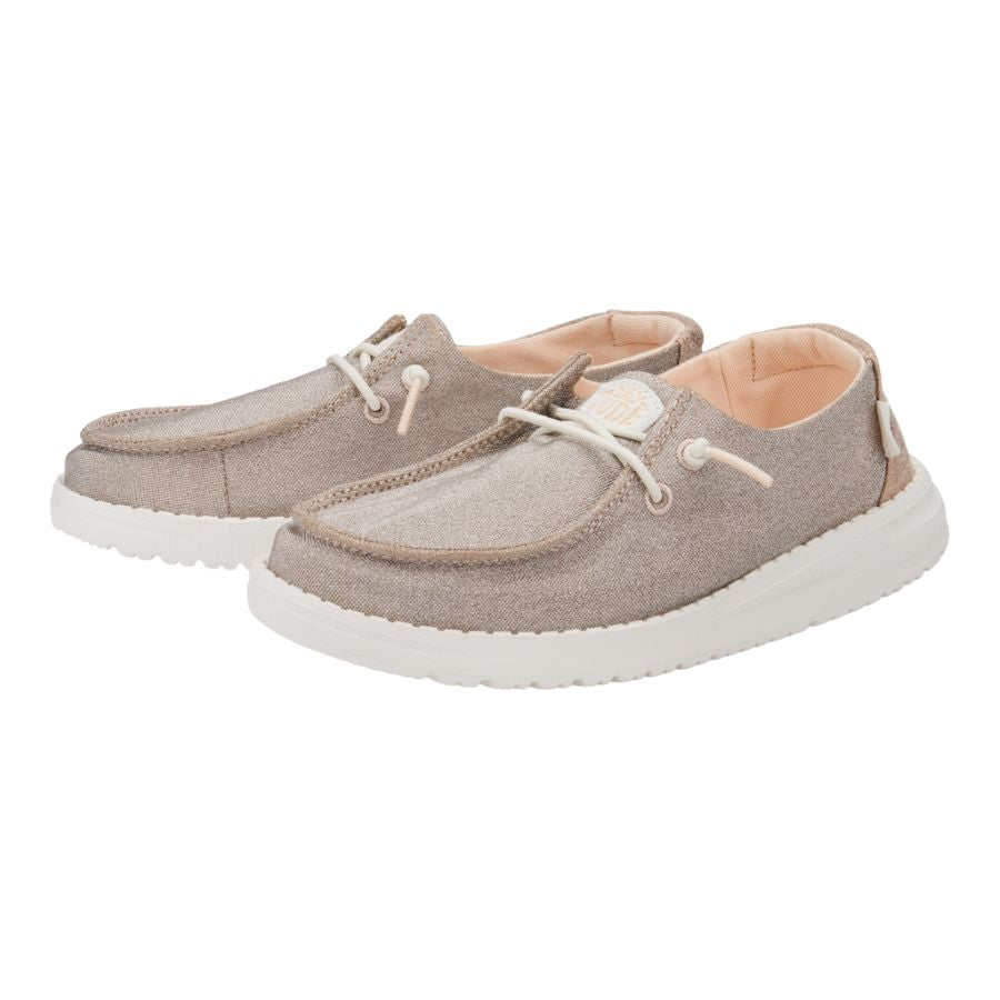 Kids Wendy Youth Metallic Sparkle - Rose Gold | HEYDUDE