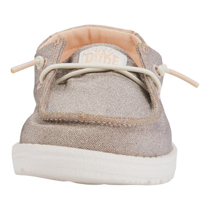 Kids Wendy Youth Metallic Sparkle - Rose Gold | HEYDUDE