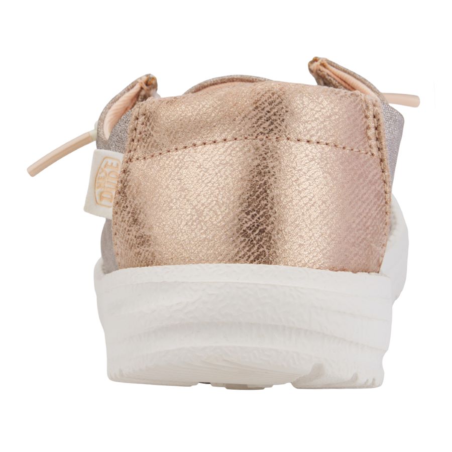 Kids Wendy Youth Metallic Sparkle - Rose Gold | HEYDUDE