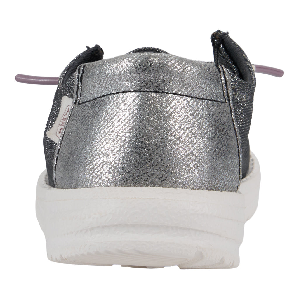 Kids Wendy Youth Metallic Sparkle - Charcoal | HEYDUDE