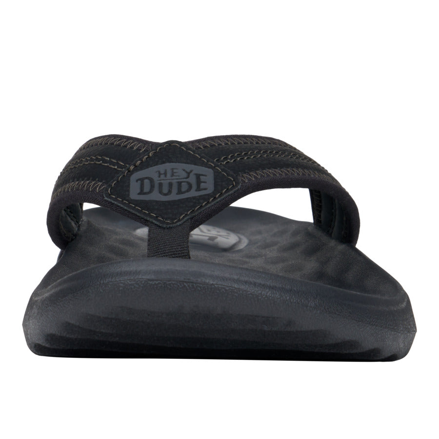 Men Myers Flip Classic - Black/Black | HEYDUDE