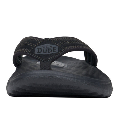 Men Myers Flip Classic - Black/Black | HEYDUDE