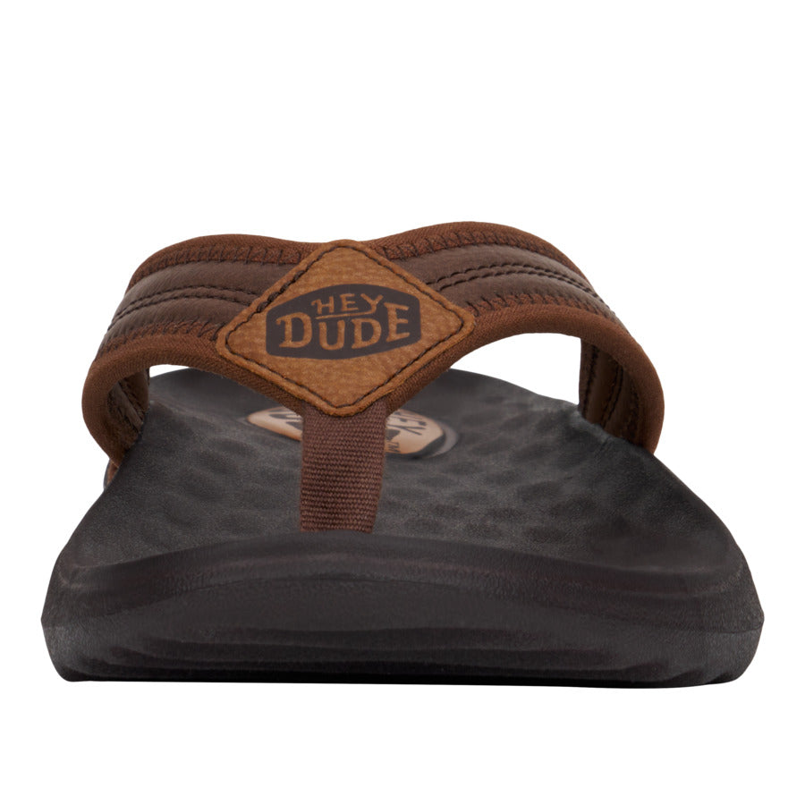 Men Myers Flip Classic - Brown/Brown | HEYDUDE