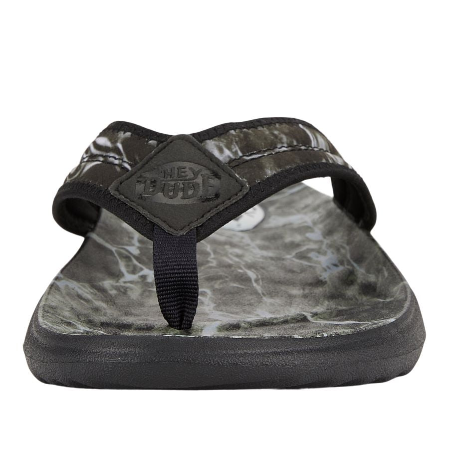Men Myers Flip Mossy Oak Fishing - Black | HEYDUDE