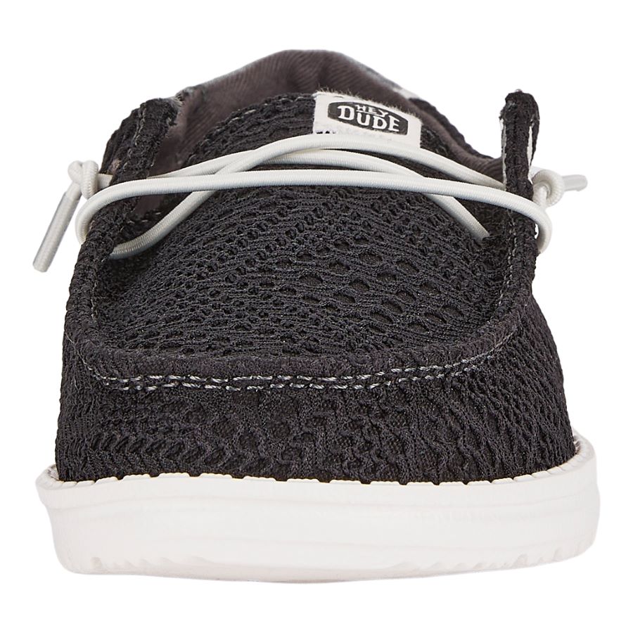 Kids Wendy Youth Boho Crochet - Black | HEYDUDE