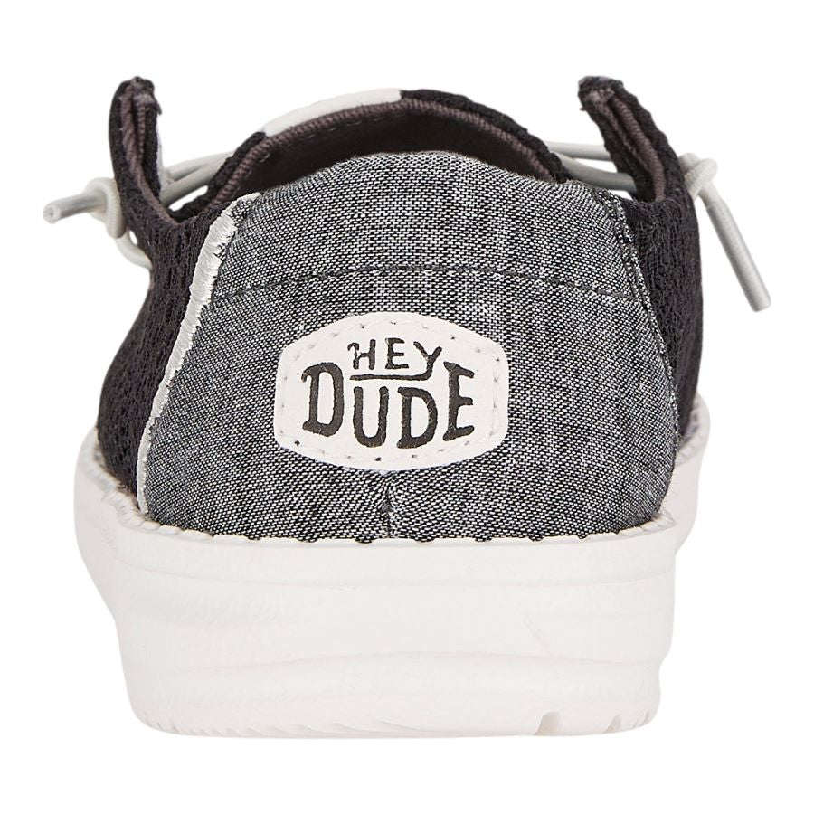 Kids Wendy Youth Boho Crochet - Black | HEYDUDE