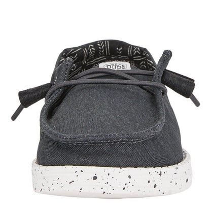 Kids Wendy Youth Stretch Canvas - Black | HEYDUDE