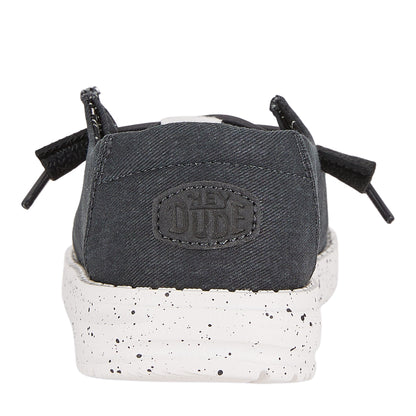 Kids Wendy Toddler Stretch Canvas - Black | HEYDUDE