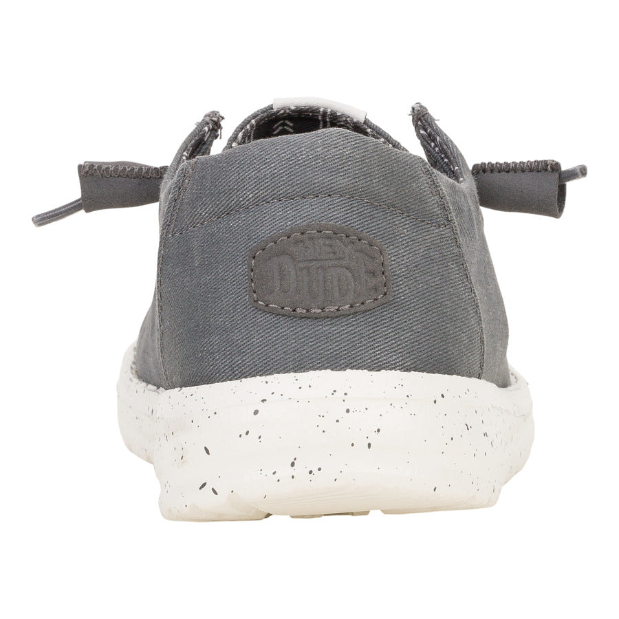 Women Wendy Stretch Canvas - Dark Grey | HEYDUDE