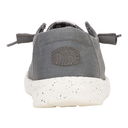 Women Wendy Stretch Canvas - Dark Grey | HEYDUDE