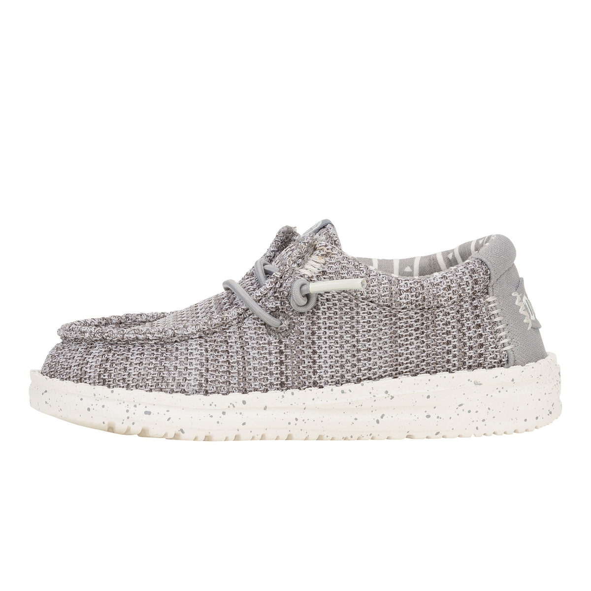 Kids Wally Toddler Stretch Sox - Grey | HEYDUDE