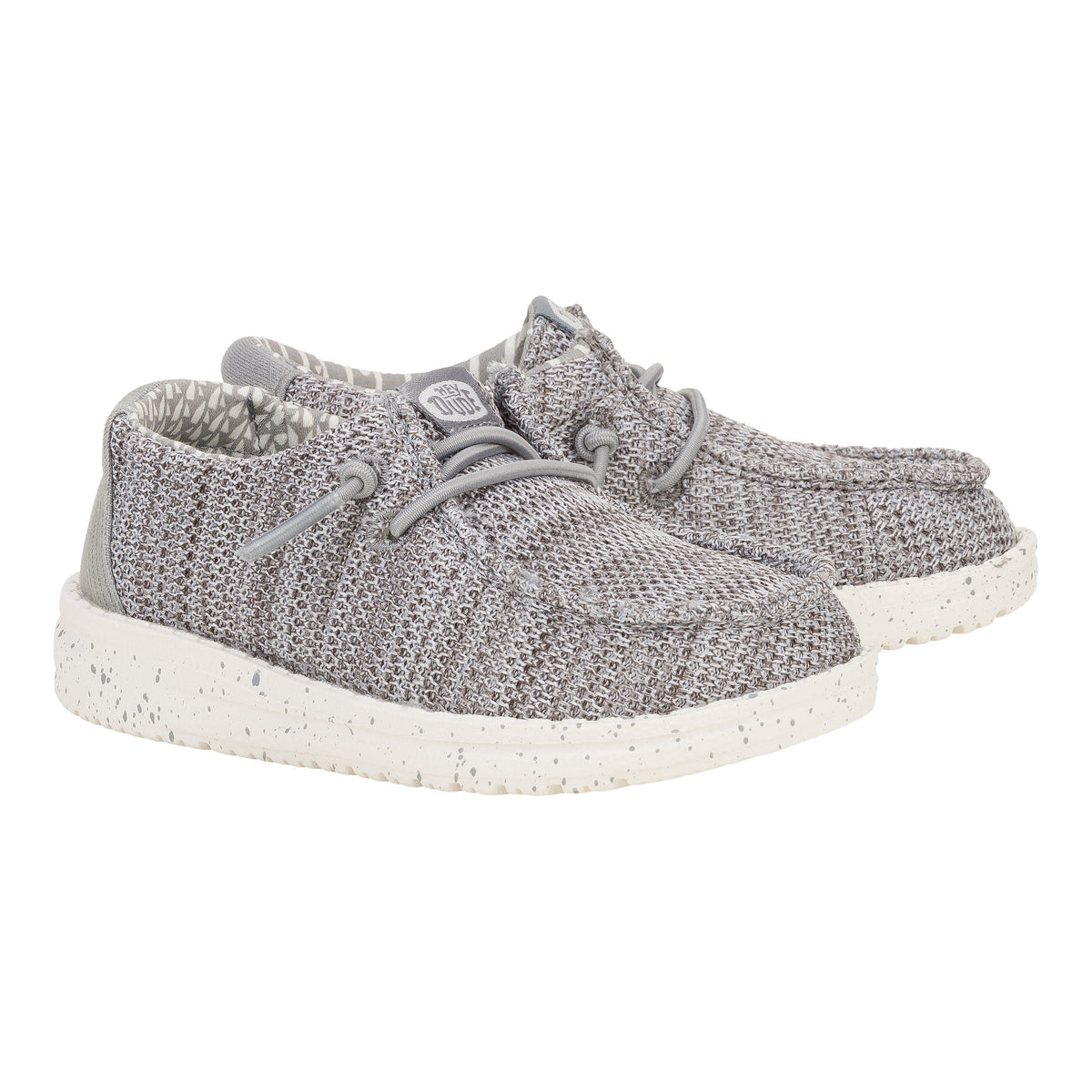 Kids Wally Toddler Stretch Sox - Grey | HEYDUDE