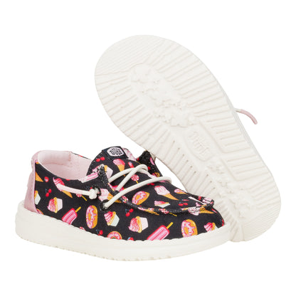 Kids Wendy Toddler Sweet Treats  - Navy/Multi | HEYDUDE